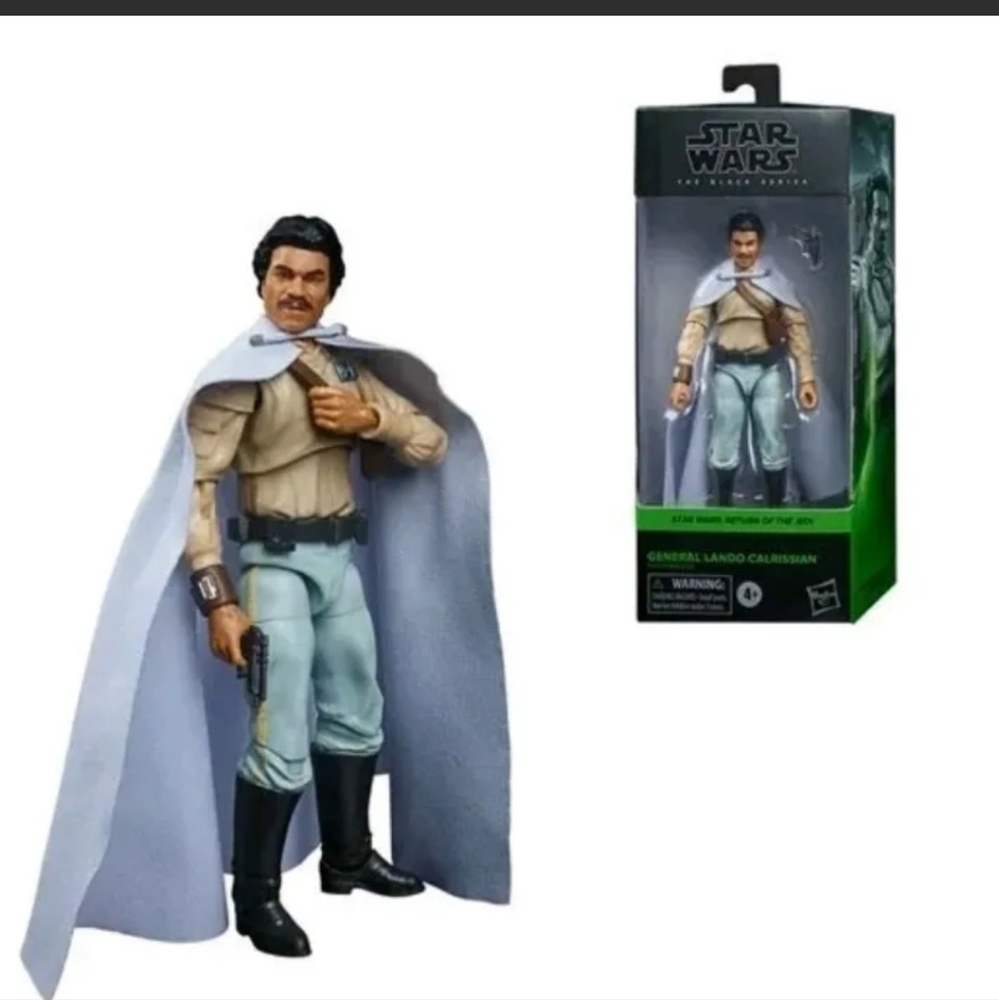 : * Star Wars The Black Series General Lando Calrissian 6" Action Figure